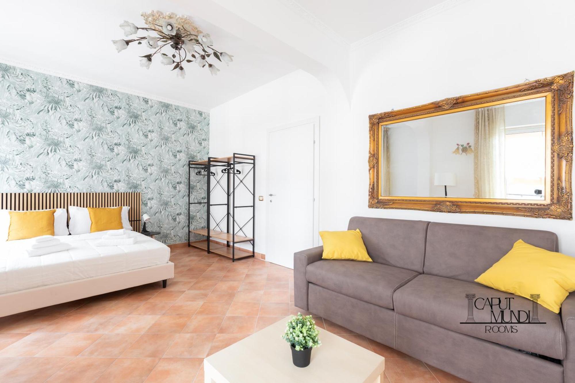 Caput Mundi Rooms - 100Mt To Metro A, Terrace, A-C, 15 Min To Center Roma Exterior foto
